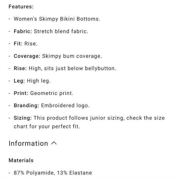 Billabong in the Ray's Rise Bikini Bottom Women's Small 8 - Picture 6 of 6